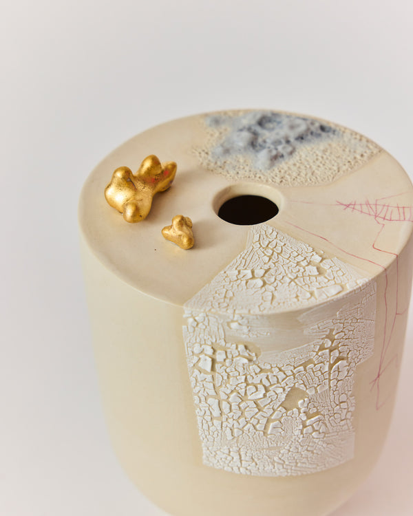 Steph Wallace — 'Unseen Landscape #2' Sculptural Vessel, 2025 — Second Prize