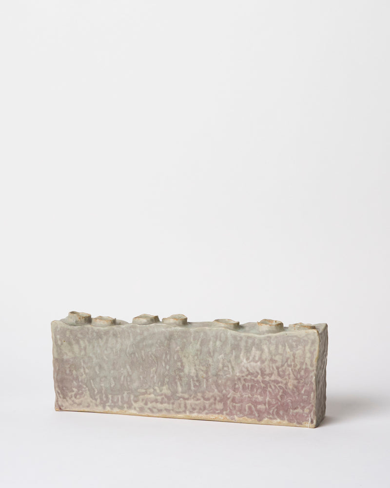 Em Frank — 'Bruised Box' Sculptural Vessel, 2024