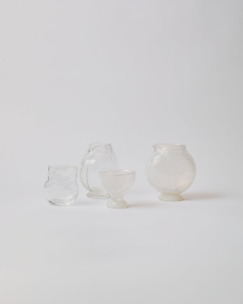 Studio Dokola – Mezza Forma, 'Alabaster Short Goblet' 150mls