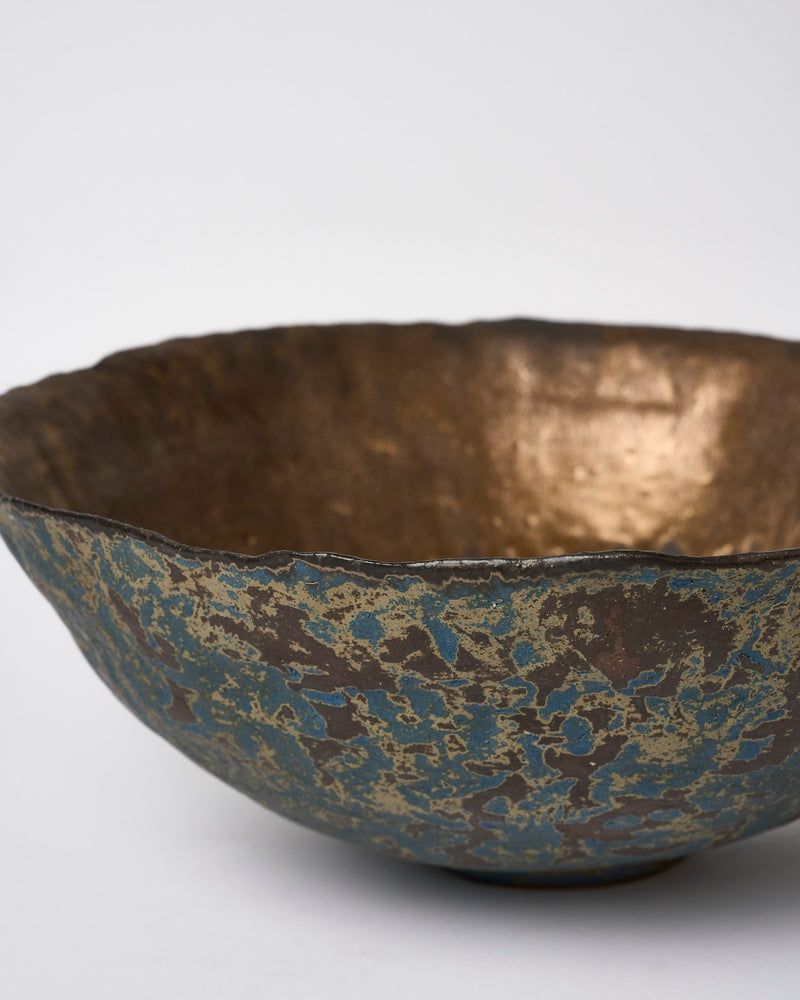 Em Frank — 'Patina Gold Bowl', 2024