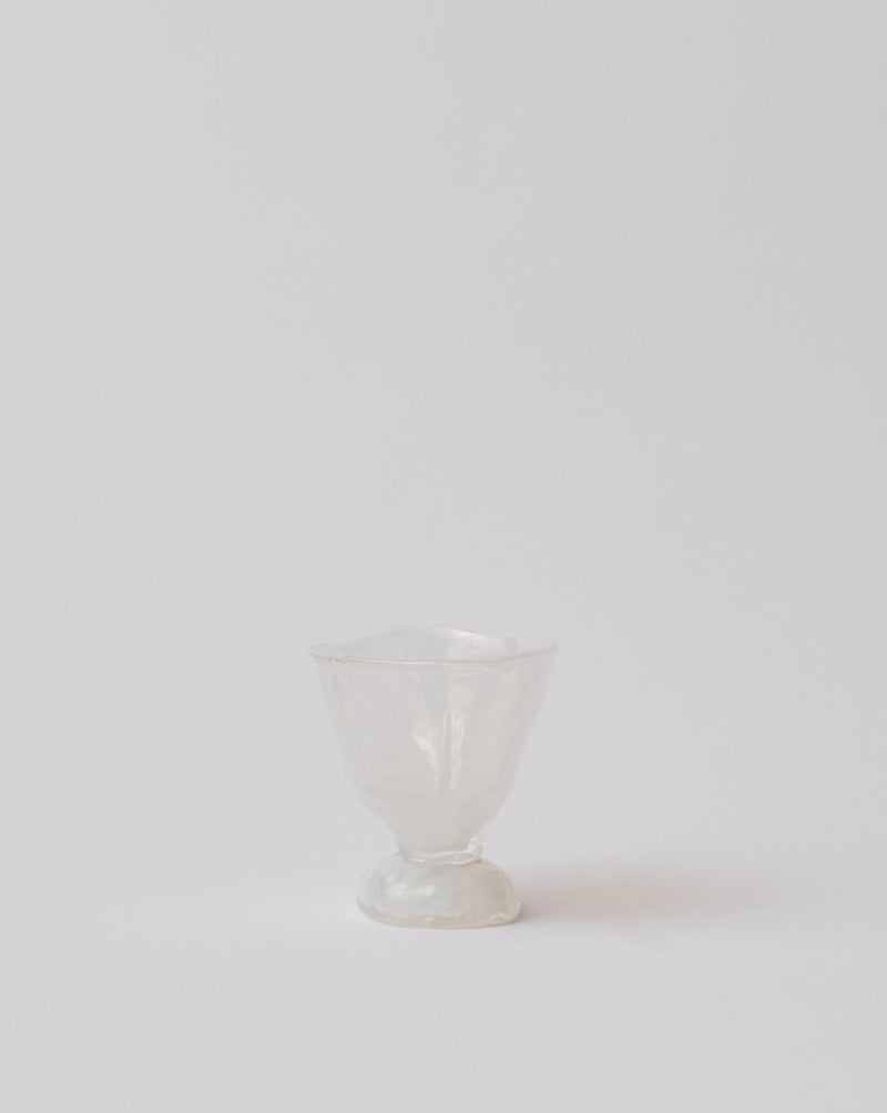 Studio Dokola – Mezza Forma, 'Alabaster Short Goblet' 150mls