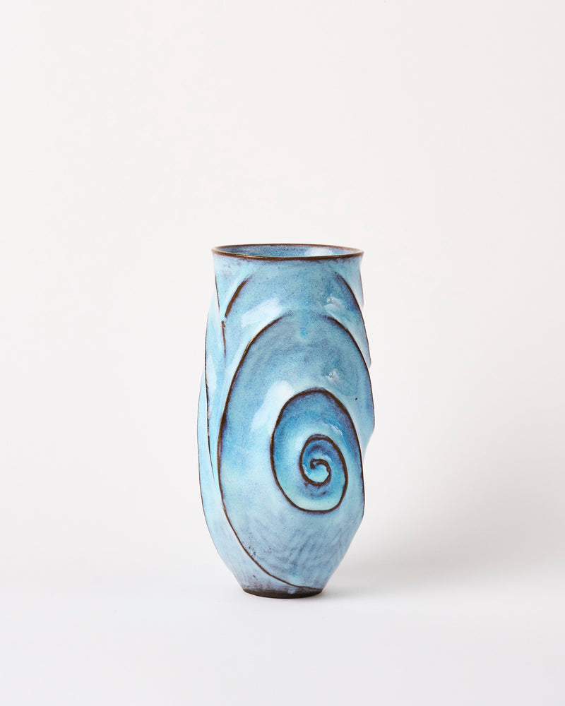 Terunobu Hirata —  Tall Pale Moon Vase