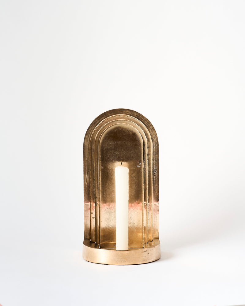 Juan Castro —  'Sacrosanto' Candle Holder in Gunmetal