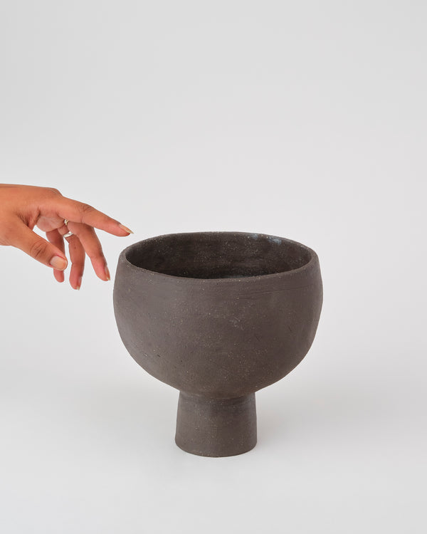 Simone Karras — Mini Black Short Vessel, 2024