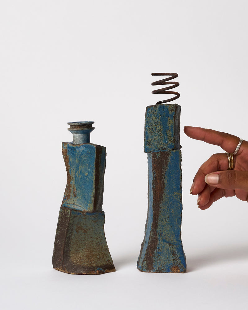 Em Frank — 'Patina Candle Holders', 2024