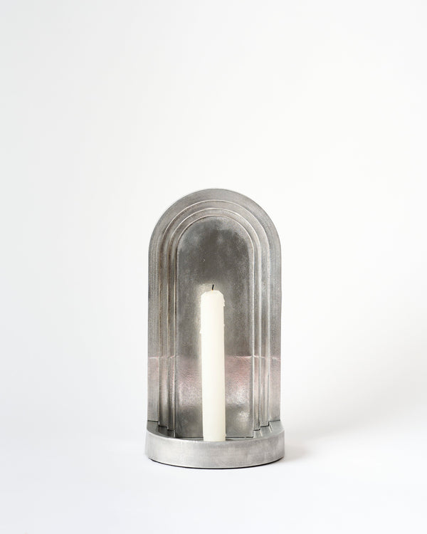 Juan Castro —  'Sacrosanto' Candle Holder in Aluminum