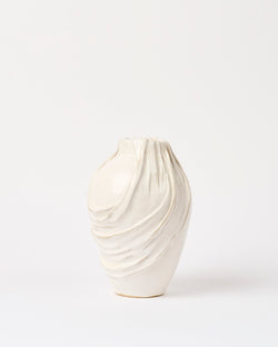 Alexandra Howie — 'Half Draped Bouquet Vase' Sculptural Vase