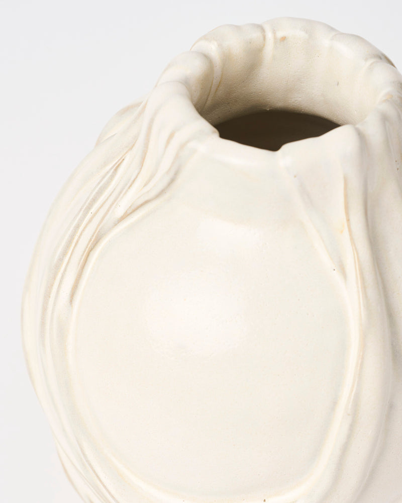 Alexandra Howie — 'Half Draped Bouquet Vase' Sculptural Vase