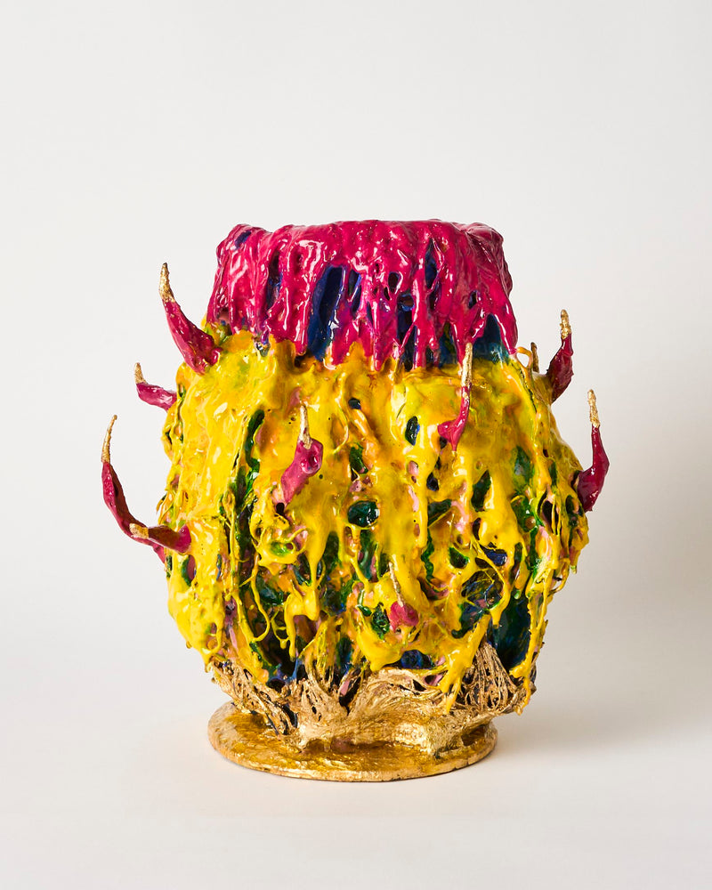 Eugenie Kawabata — 'Botanica Exotica Unknown Civilisation #6' Sculptural Vessel, 2024