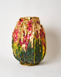 Eugenie Kawabata — 'Botanica Exotica Unknown Civilisation #1' Sculptural Vessel, 2024