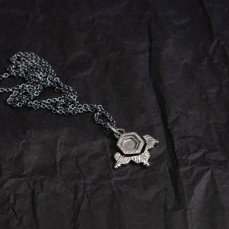 Aurelia Yeomans — 'Silver Ice' Necklace