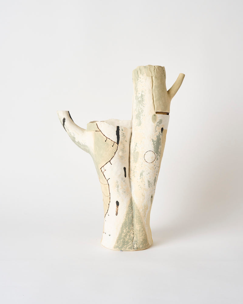 Helen Fuller — 'Tree Pot' Sculptural Vessel, 2024