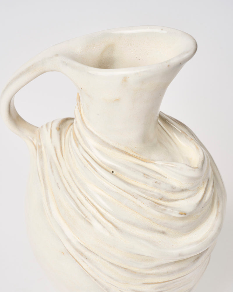 Alexandra Howie — 'Half-Draped Pitcher' Sculptural Vase