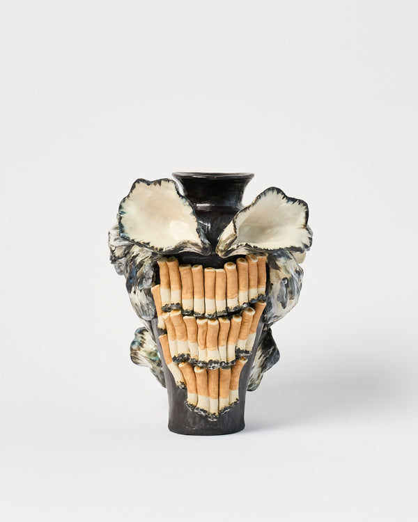 Claybia – 'grOWLer #5' Sculptural Vase, 2025