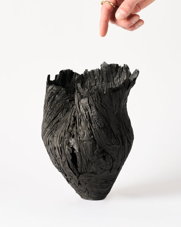 Lorraine Dean — 'Hush #1', Sculpture in Black, 2025 — Winner