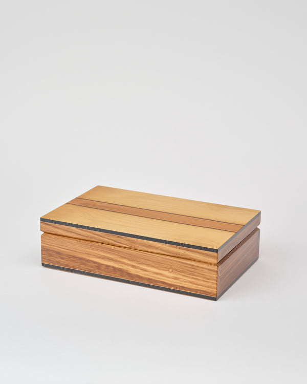 Anton Gerner — 'Boxiliary’ Wooden Box in Sassafras, Blackheart