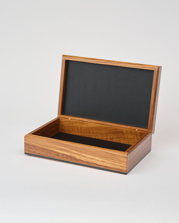 Anton Gerner — 'Boxiliary’ Wooden Box in Sassafras, Blackheart