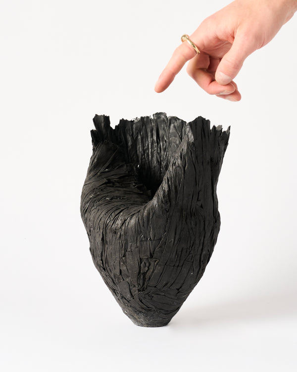 Lorraine Dean — 'Hush #2', Sculpture in Black, 2025 — Winner