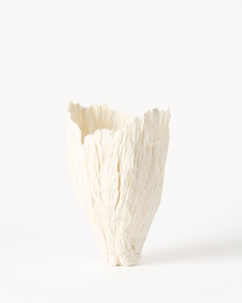 Lorraine Dean — 'Hush', Small Sculpture in White, 2025 — Winner