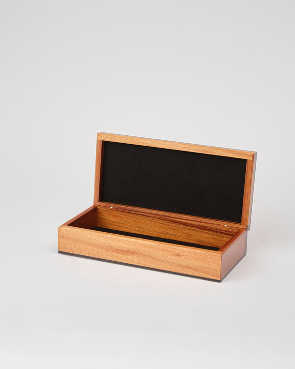 Anton Gerner — 'Long’ Wooden Box in Blackheart, Sassafras