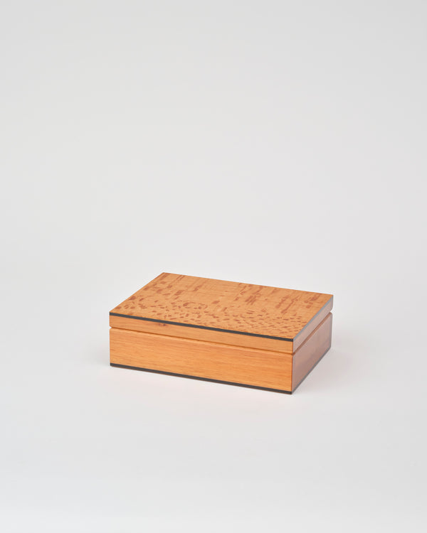 Anton Gerner — 'Small’ Wooden Box in Silky Oak, Figured