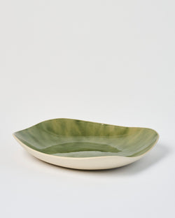 Tracy Muirhead — 'Large Oval Serving Bowl' in Green