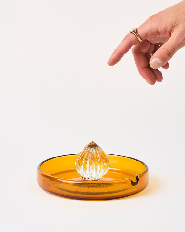 Alexandra Hirst — 'Yellow Juicy Bowl' Hand Blown Glass