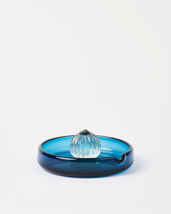 Alexandra Hirst — 'Blue Juicy Bowl' Hand Blown Glass