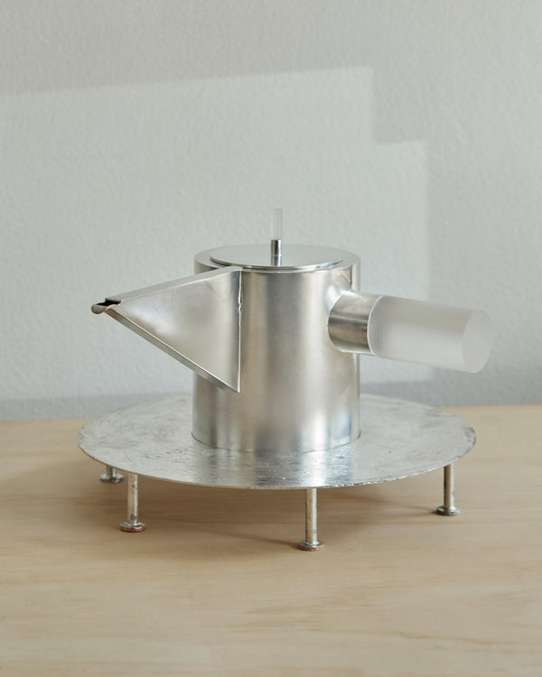 Kenny Yong-soo Son  —   Circular Tinned Teapot, 2025