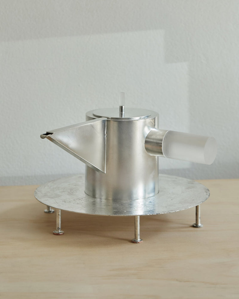 Kenny Yong-soo Son  —   Circular Tinned Teapot, 2025