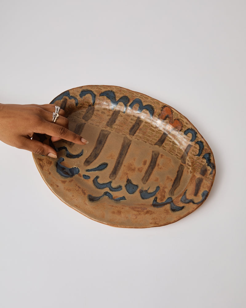 Issy Parker — 'Midnight in Bahia', Sculptural Ceramic Dish