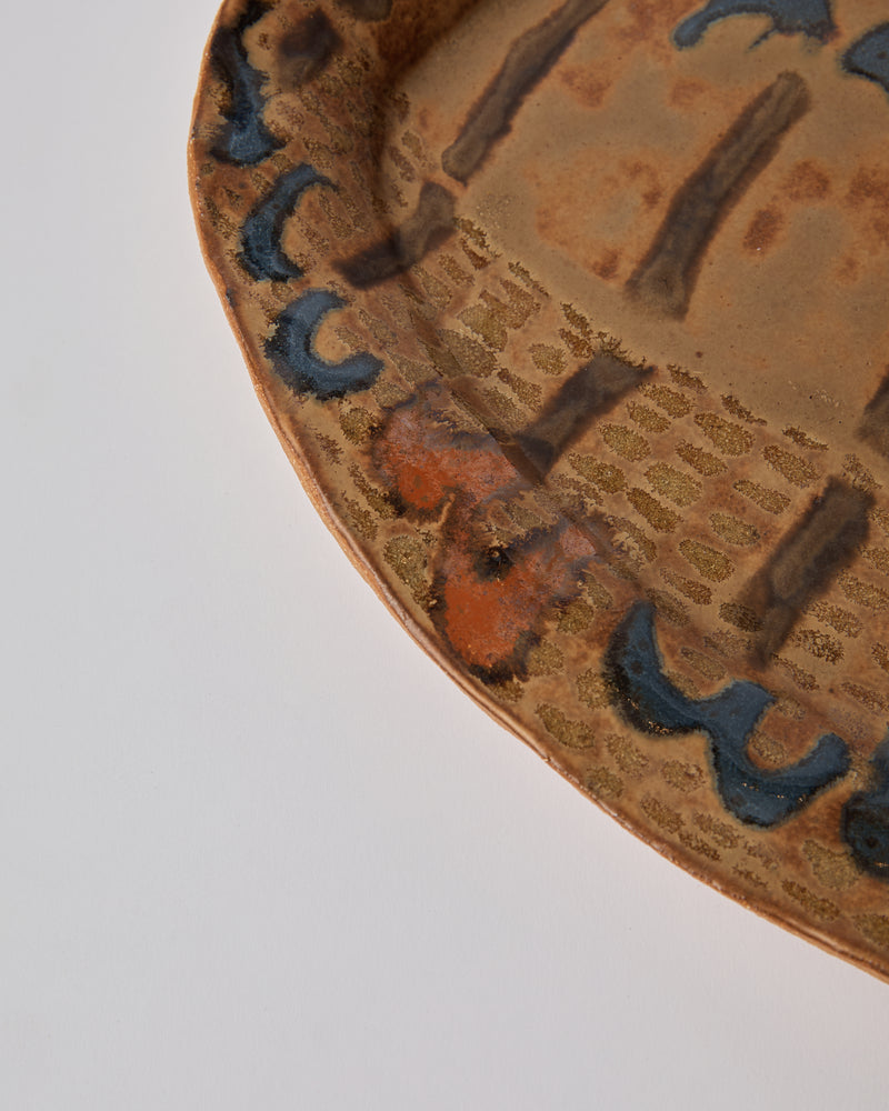 Issy Parker — 'Midnight in Bahia', Sculptural Ceramic Dish