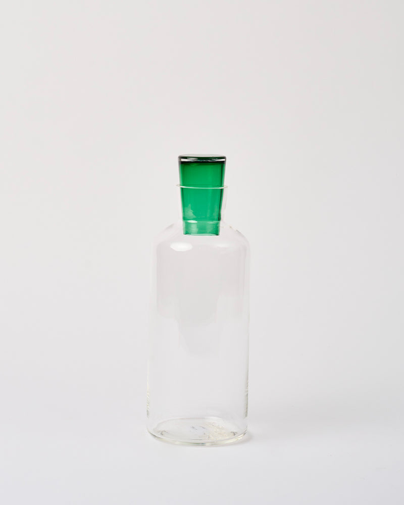 Katie-Ann Houghton — 'Babushka' Tall Decanter in Green
