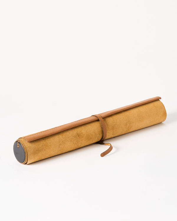 Corbet — 'Backgammon Roll', in Leather and Brass