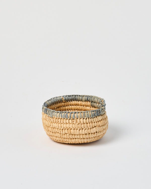 Aunty Patsy Doolan — 'Small Blue Basket', Woven Basket (2025)