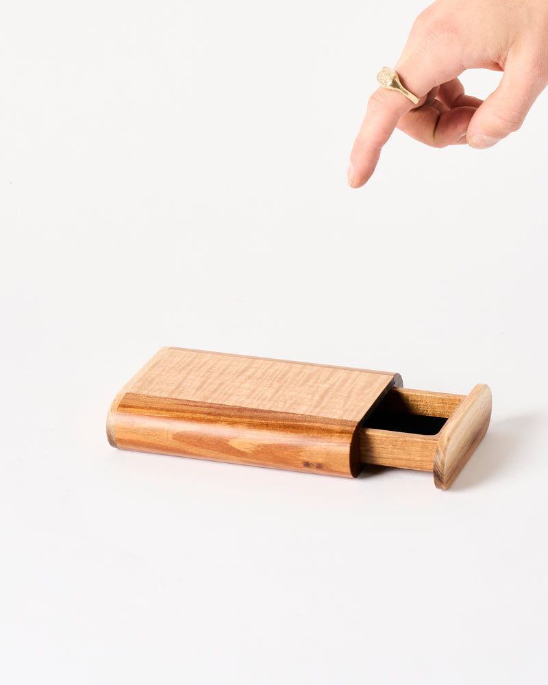 Anton Gerner — 'Drawer’ Wooden Box in Fiddleback, Eucalypt