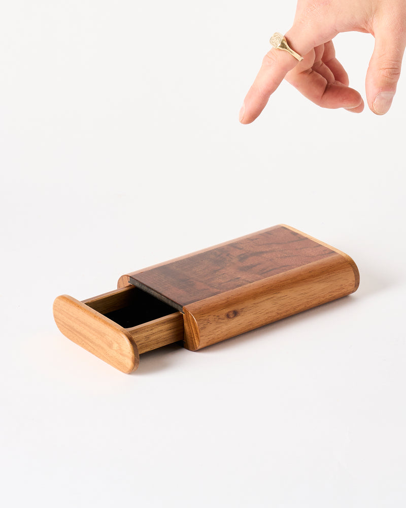 Anton Gerner — 'Drawer’ Wooden Box in Birdseye, Huon Pine