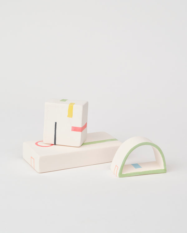 Elizabeth Masters – 'Construction 3', Set of Three Sculptures