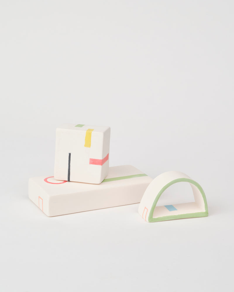 Elizabeth Masters – 'Construction 3', Set of Three Sculptures