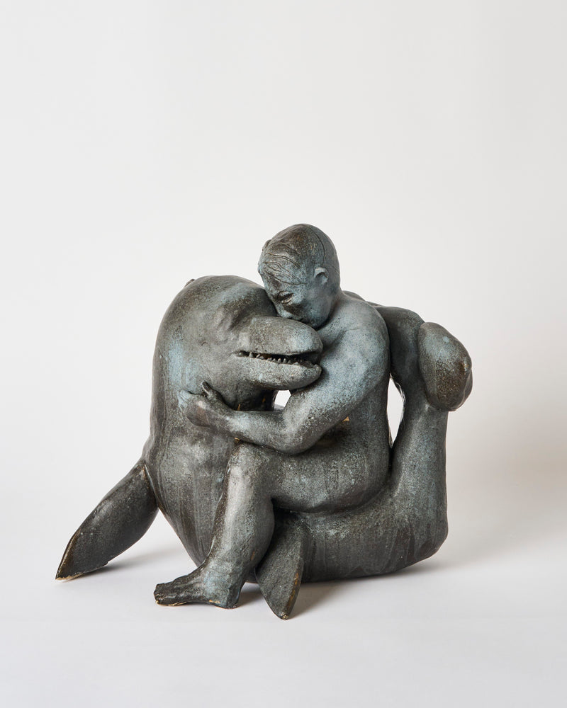 Georgia Harvey — 'Boy & Dolphin' Sculpture, 2024