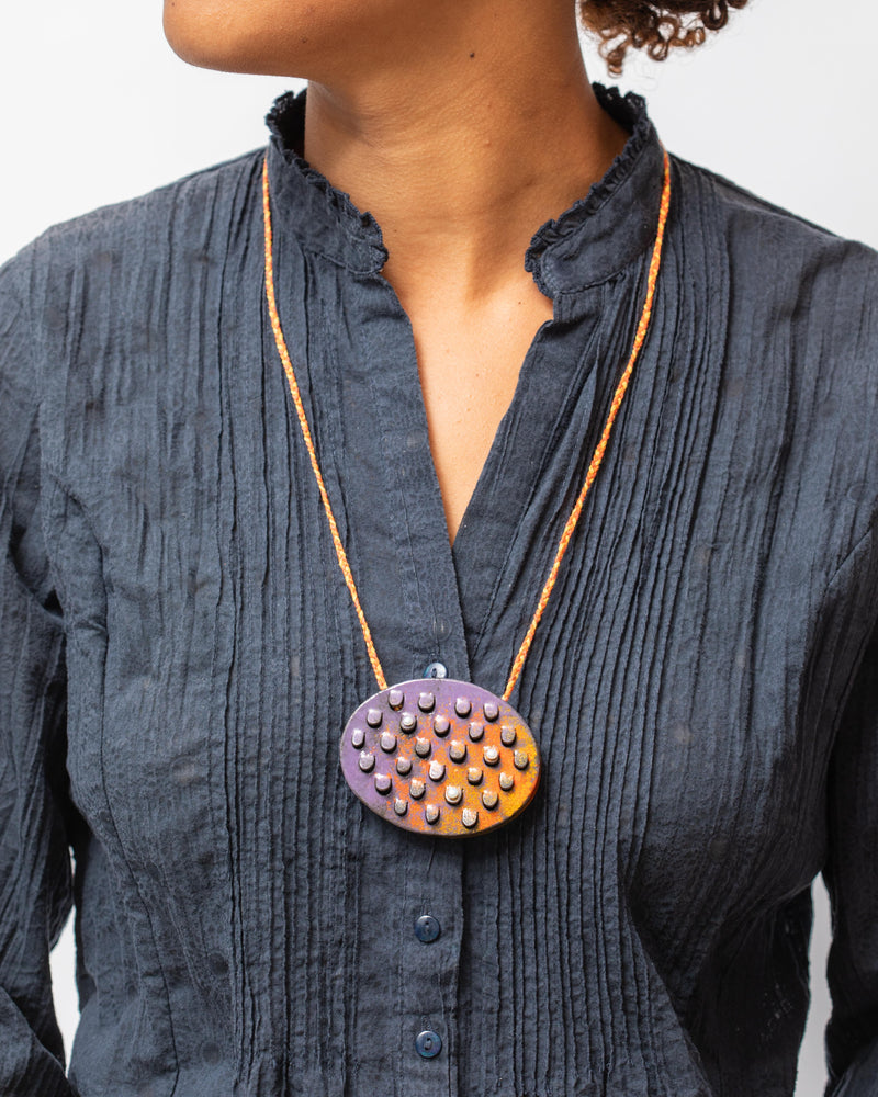 Beth Sanderson — 'Grating (Paula)' Pendant Necklace