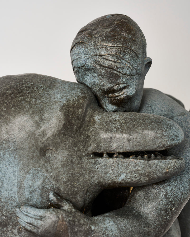 Georgia Harvey — 'Boy & Dolphin' Sculpture, 2024