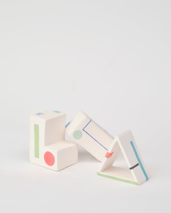 Elizabeth Masters – 'Construction 1' Set of Three Sculptures