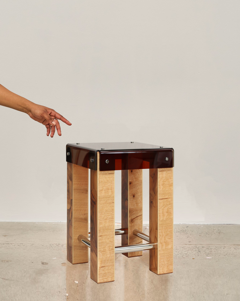 Billy Horn — 'Hot Pot' Table Stool, 2024