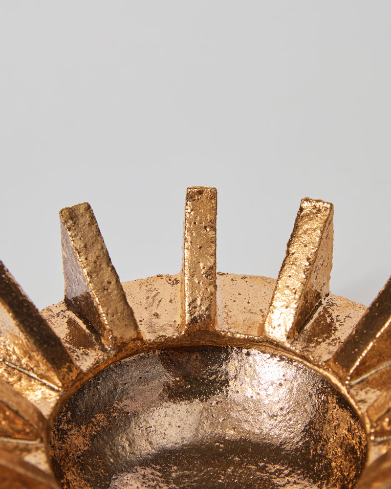 Theodosius Ng — 'Spike Catchall' Dish, in Gold