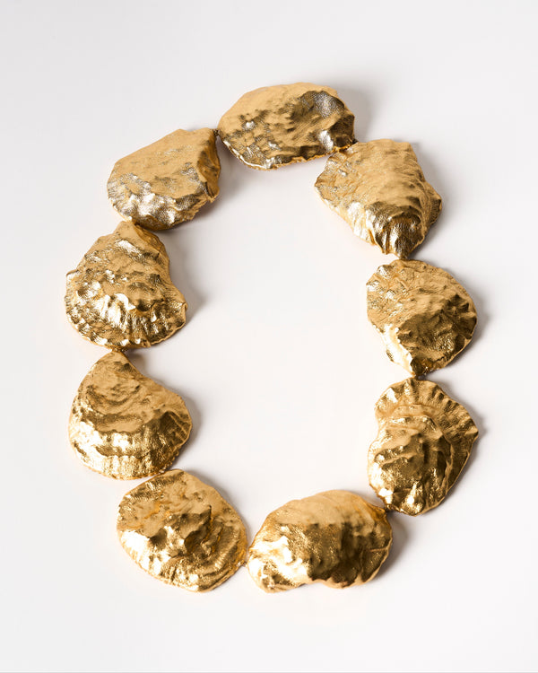 Gabbee Stolp — 'Soft Shelled Collar', Native Oyster, 2024