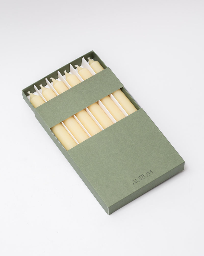 Aurum — 'Beeswax Candle' Pack of 6