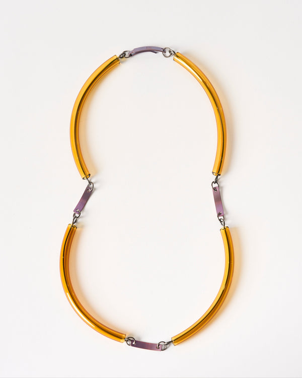 Blanche Tilden – 'Chroma' Necklace in Amber, 2024