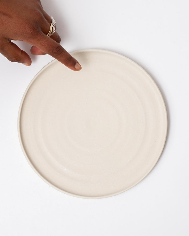 Christopher Plumridge  — Side Plate in White Matte