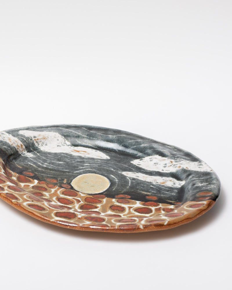 Issy Parker — 'Dragon Days', Sculptural Ceramic Dish